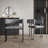 Black Metal Dining Chair-137470523
