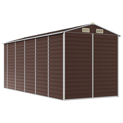 Breydon Garden Shed Galvanised Steel