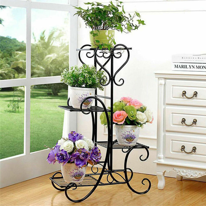 Anka Plant Stand, Black