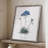 Caladrinia Framed Print - Solid Wood