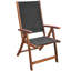 Delmare 6 - Person Acacia Wood Patio Dining Set with Oval Table