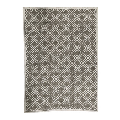 One-of-a-Kind 8'9" X 12' Linen Area Rug in Dark Gray