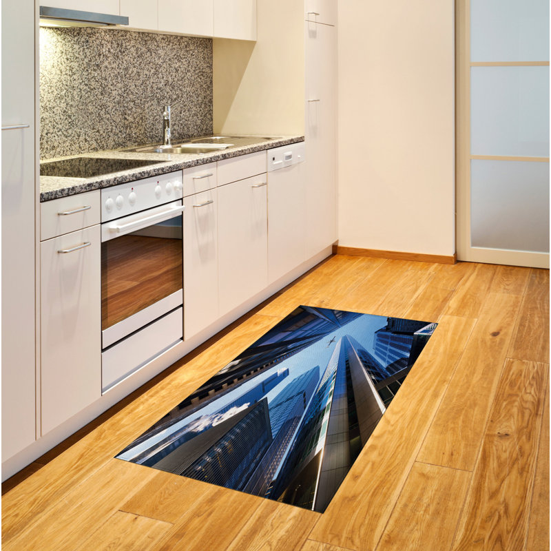 Tapis décoratif à longues fibres en polyester à haute densité Urban, Rectangle 2 pi 7 po x 5 pi