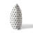 Dot Lyfe Ivory Charcoal Throw Pillow-107807828