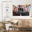 «Grunge Brooklyn Bridge», reproduction sur toile-1042437937
