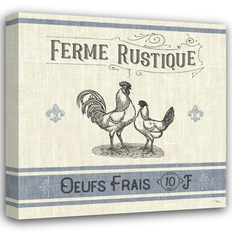 Art sur toile tendue Art Gallery de Pela Studio: French Farmhouse II, H 36 po x l 36 po