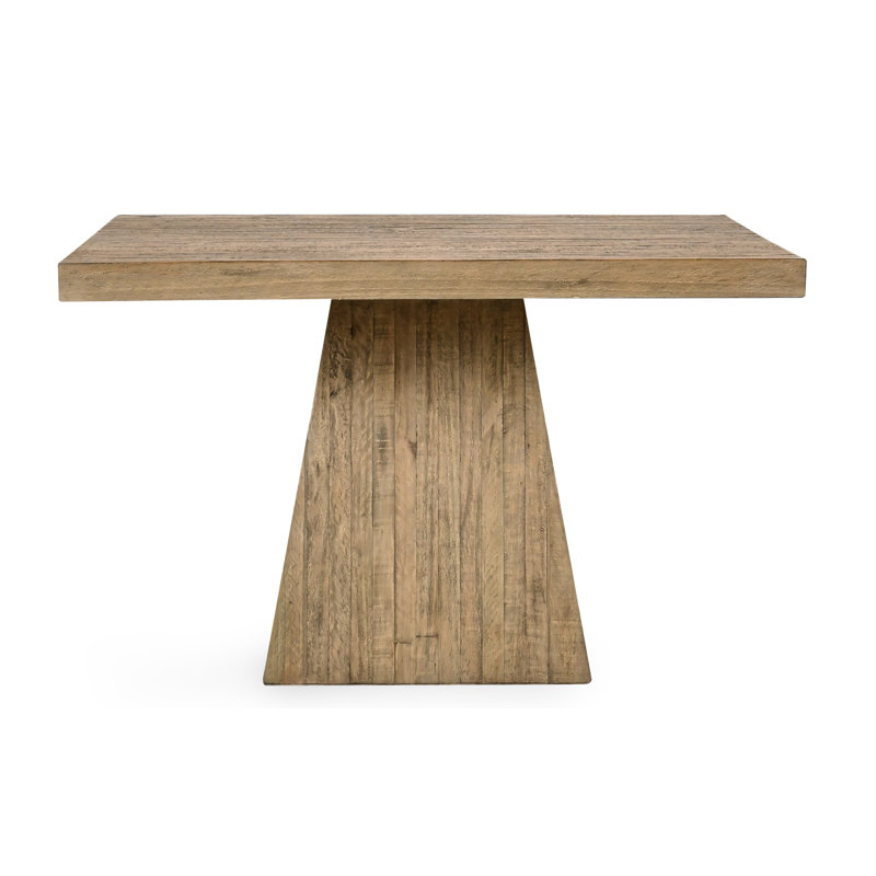 Montana 48" Solid Wood Pedestal Dining Table