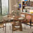 Extendable Dining Table For 4-6 People, Round Dining Table-865782317
