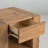 Oak Finish End Table