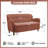 59'' W Modern Upholstery Teddy Sofa Loveseat-8166882