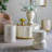 14x14x18" Cylindrical Accent Stool