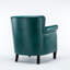 Fauteuil club bleu sarcelle-938853778
