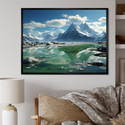 Bethanney " Green Glacier Frozen Eternity Green II "