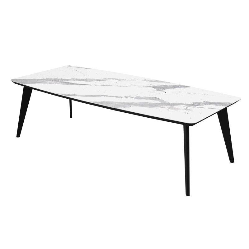 Metal Base Dining Table