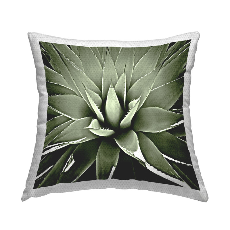 Floral Indoor/Outdoor Throw Pillow