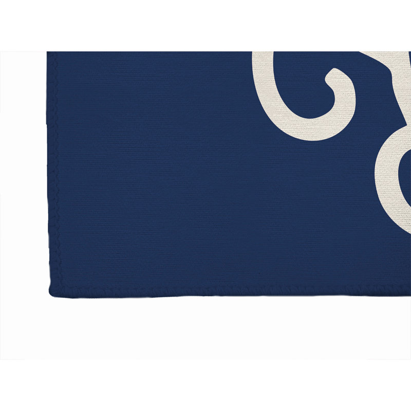 Paillasson America, Bleu/rouge, L 24 po x L 36 po