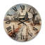 Horloge murale en bois Farmhouse Country Pointillism-1200764026