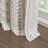 Mamie 50" Cotton Printed Curtain Panel With Chenille Stripe And Lining-605198842-605198841