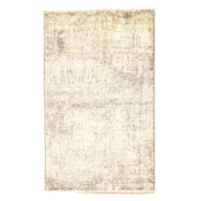 Tapis moderne à tissage large 2 pi x 3 pi