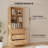 Jutland 71" H x 94.5" W Manufactured Wood Bookcase Cabinet