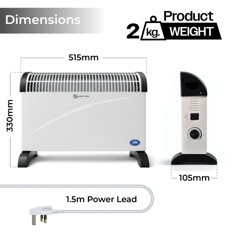 St. Helens Home & Garden 6824 BTU Radiator Space Heater
