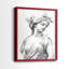 WOMEN Series III - reproduction encadrée de qualité supérieure - prête à être accrochée - aucun clou requis-110238038-110238039