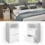 Alsen 38 cm W Bedside Table