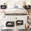 Floating Nightstand Set Of 2 Modern Night Stands With Drawer-1684954919