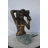 Mermaid with Conch  shell bronze statue -  Size: 16"L x 17"W x 21"H.