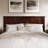 Amandah Low Profile Solid Wood Panel Bed-1063239670-1063239671