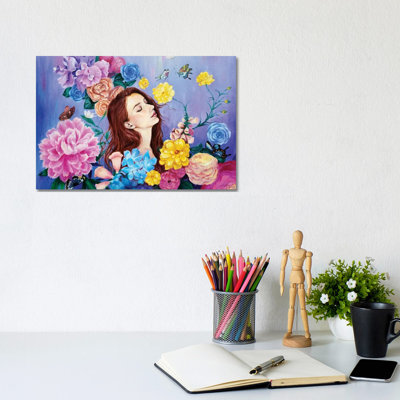 The Mystic Garden by Eury Kim - Wrapped Canvas Print
