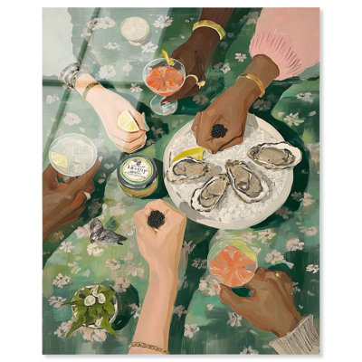 «Oyster Social Acrylique Print Fashion Art Prints» par Art Remedy