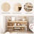 6-Cube Kids Toy Storage Organizer, Wooden Bookcase Cabinet for Playroom, Nursery & Classroom