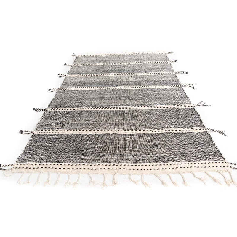 Odea Black and White Rug