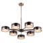 Lustre sphérique spoutnik à 7 lumières Candelaria