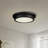 Atlas 14" Flat round LED Flush Mount ceiling light dimmable-66041871