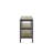 Console Table W/ Metal Insets