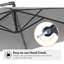 300cm Cantilever Parasol