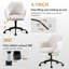 Velvet Fabric Swivel Office Chair-1904605650