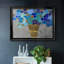 «Blue Love», reproduction encadrée sur toile-95986585-95986587
