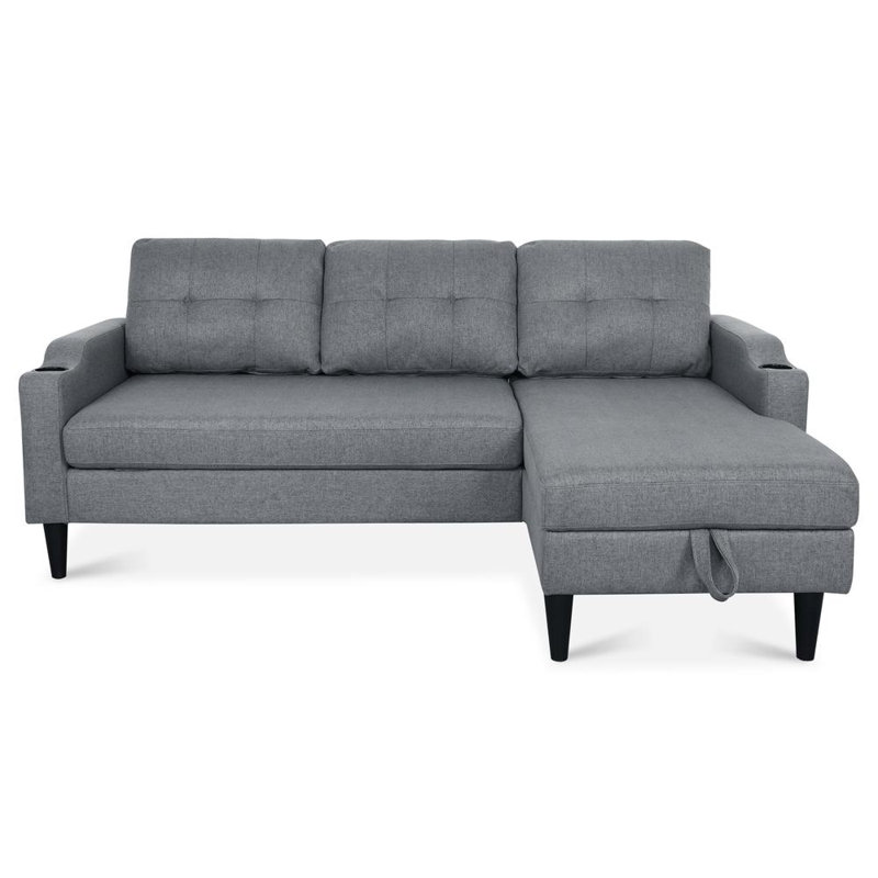 Sectional Sleeper Sofas, Gray