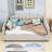 Wooden Upholstered Daybed with Underneath Storage-1860546071-1860546070