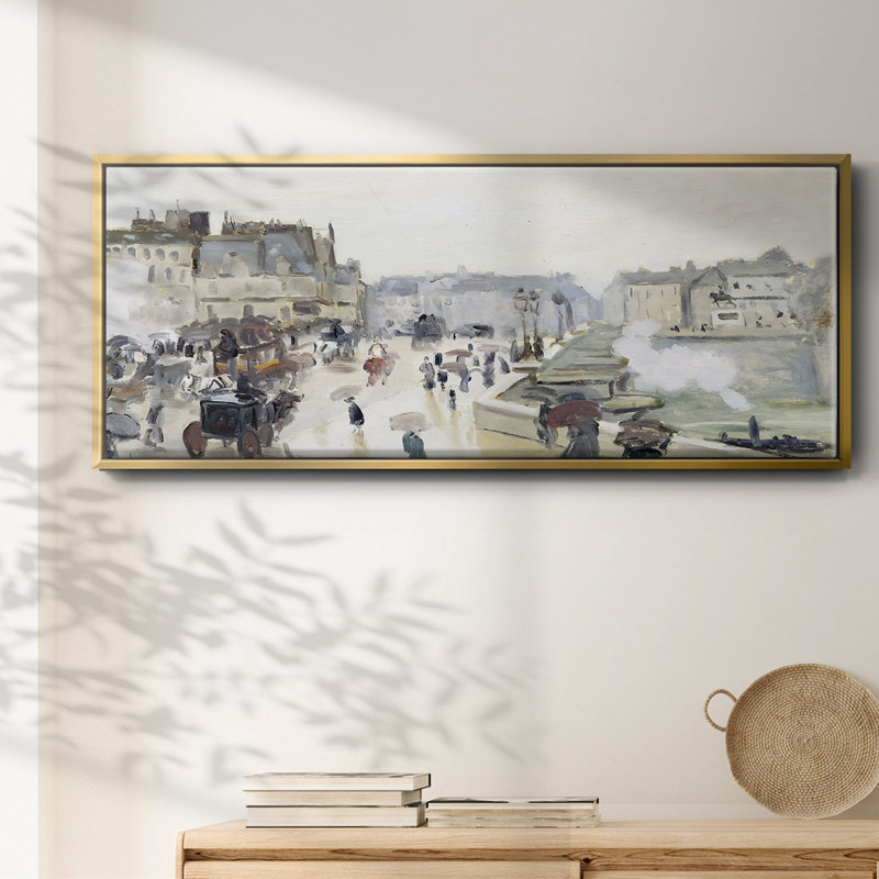 Le pont neuf, 1872 - Toile encadrée