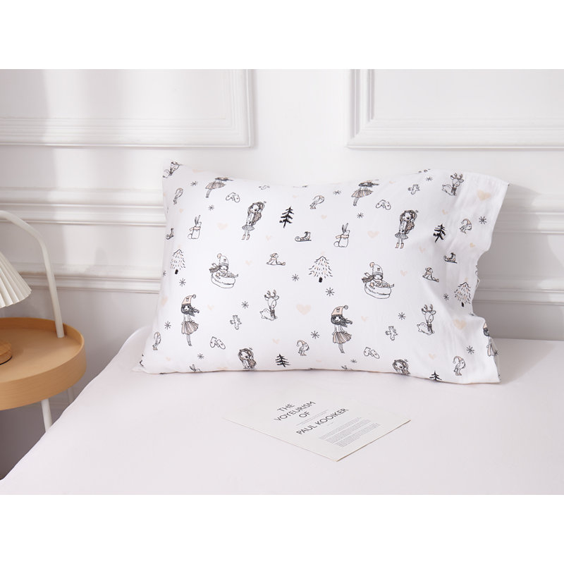 Ensemble de draps pour chambre d'amis 100% coton Palo, Ensemble de draps pour lit double + drap-housse + 