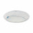 Round Shell Ceramic Vase For Living Room Decor - Stylish Dotted Pattern Flower Vase For Table Centerpiece, Shelf Accent, Or Home Decor-1237249280-1219926694