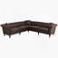 Canapé modulaire réversible en L Chesterfield-1409513590