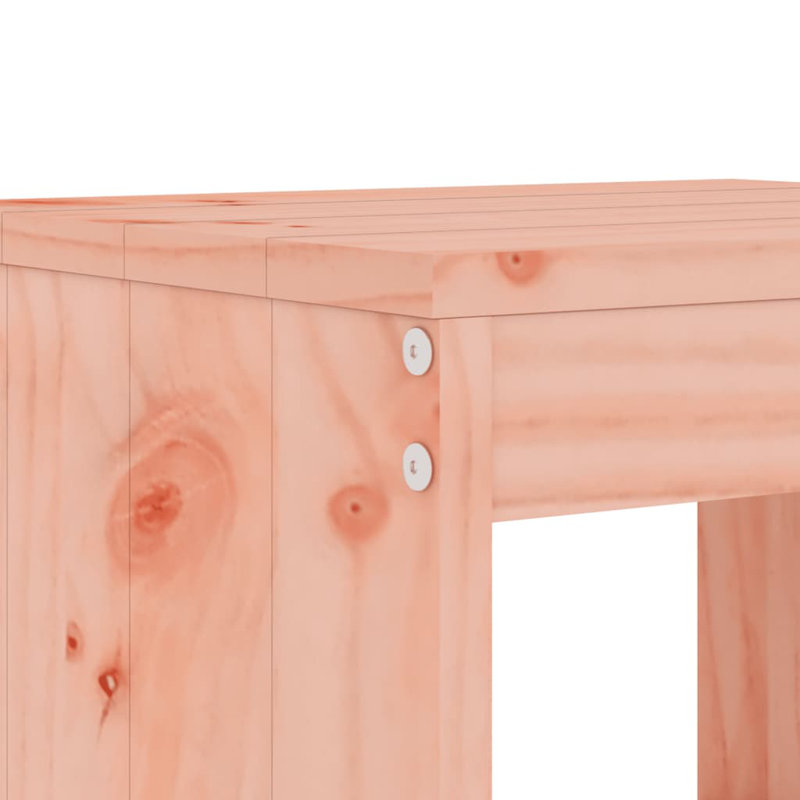 Niamora 17 Stories Bar Set with Wood Frame and Solid Wood Outer Material, Pink