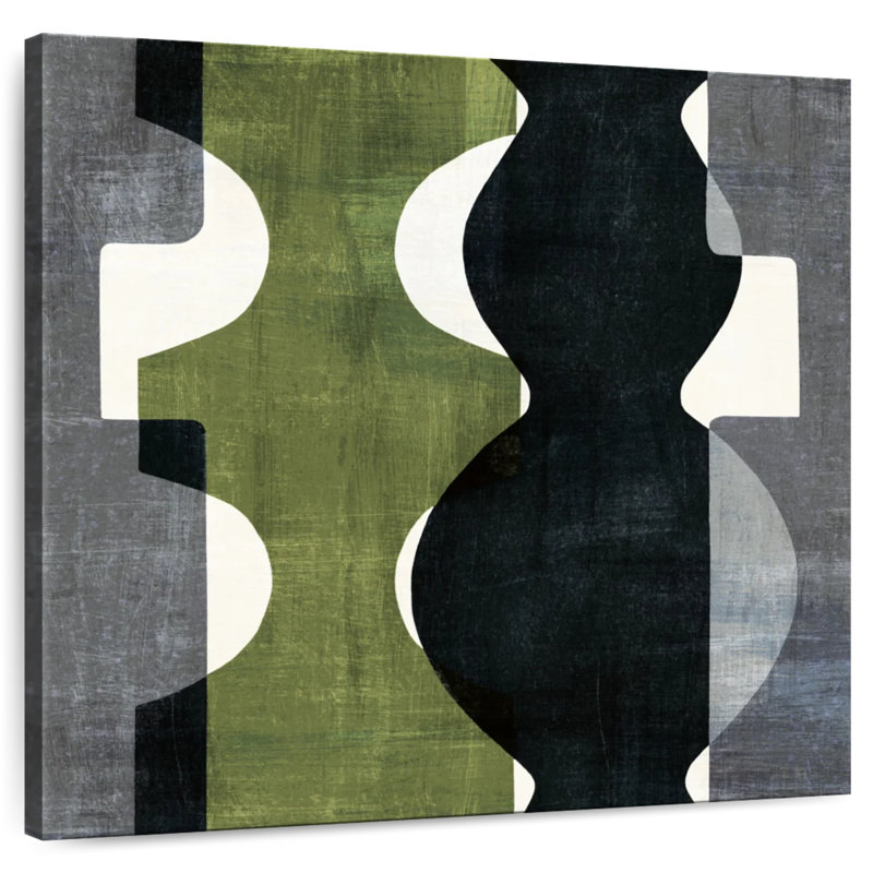 Geometric Deco With Green