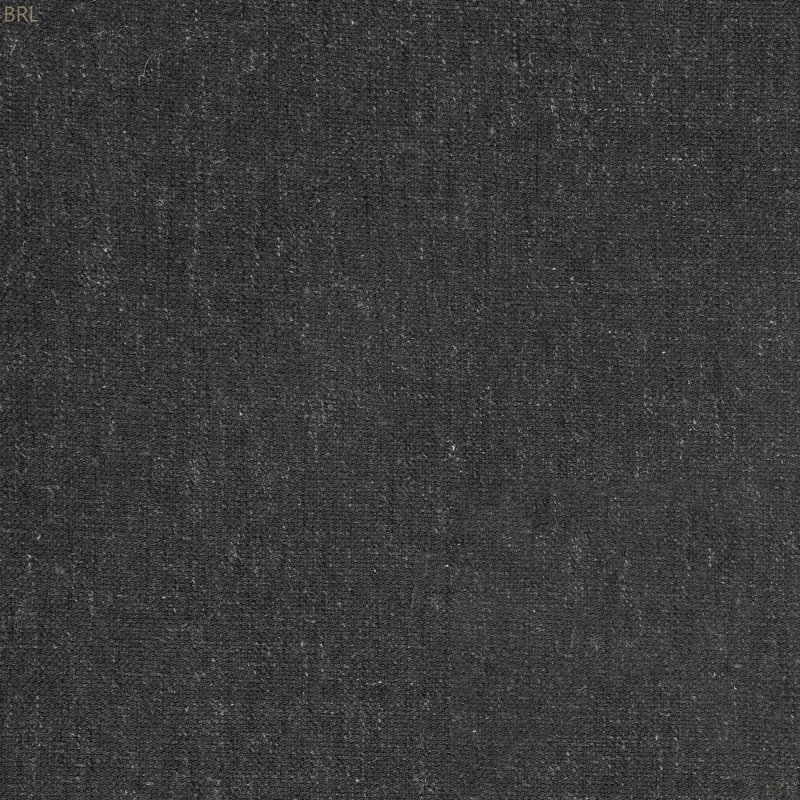 Duncan Square Upholstered Ottoman, Charcoal