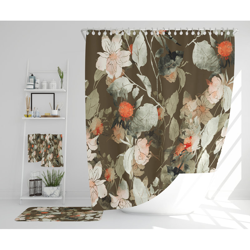 Nen Polyester Shower Curtain Set